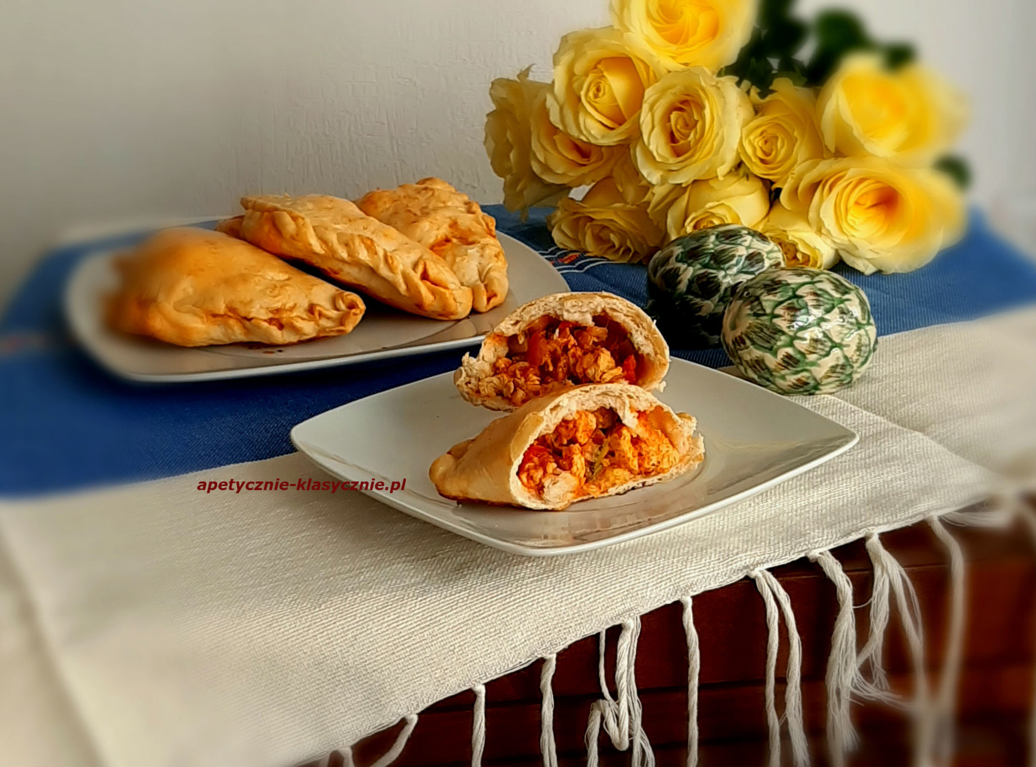 CALZONE Z KURCZAKIEM apetycznieklasycznie